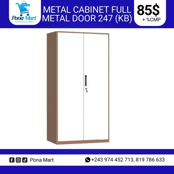 Metal Cabinet Full Metal Door 247 (KB)