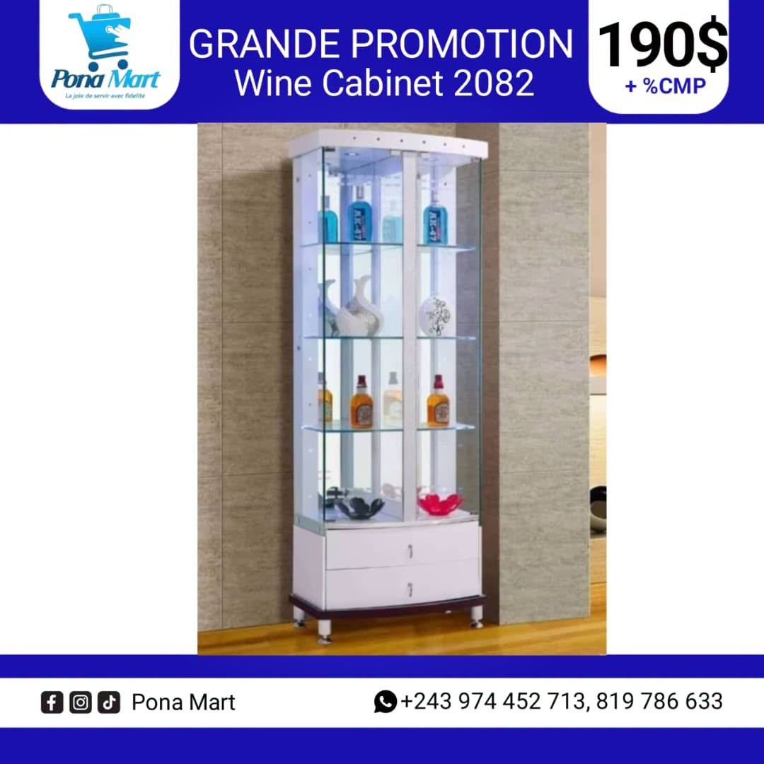 GRANDE PROMOTION — Wine Cabinet 2082